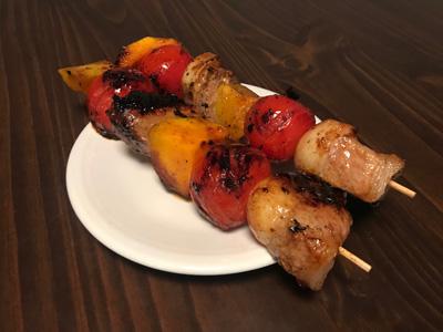 kabab-with-chicken-onions-squash-tomatoes