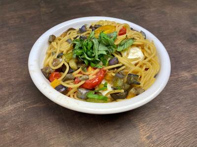 pepper-and-eggplant-pasta