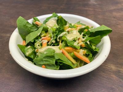 salad-with-tahini-dressing